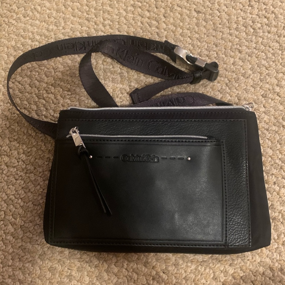 Calvin Klein leather belt bag